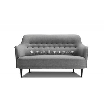 Samt Fabric American Stoff Stoff 2 Sitze Sofa